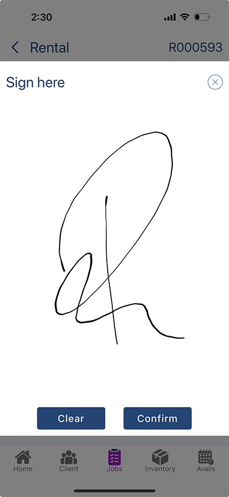 Mobile-Signature